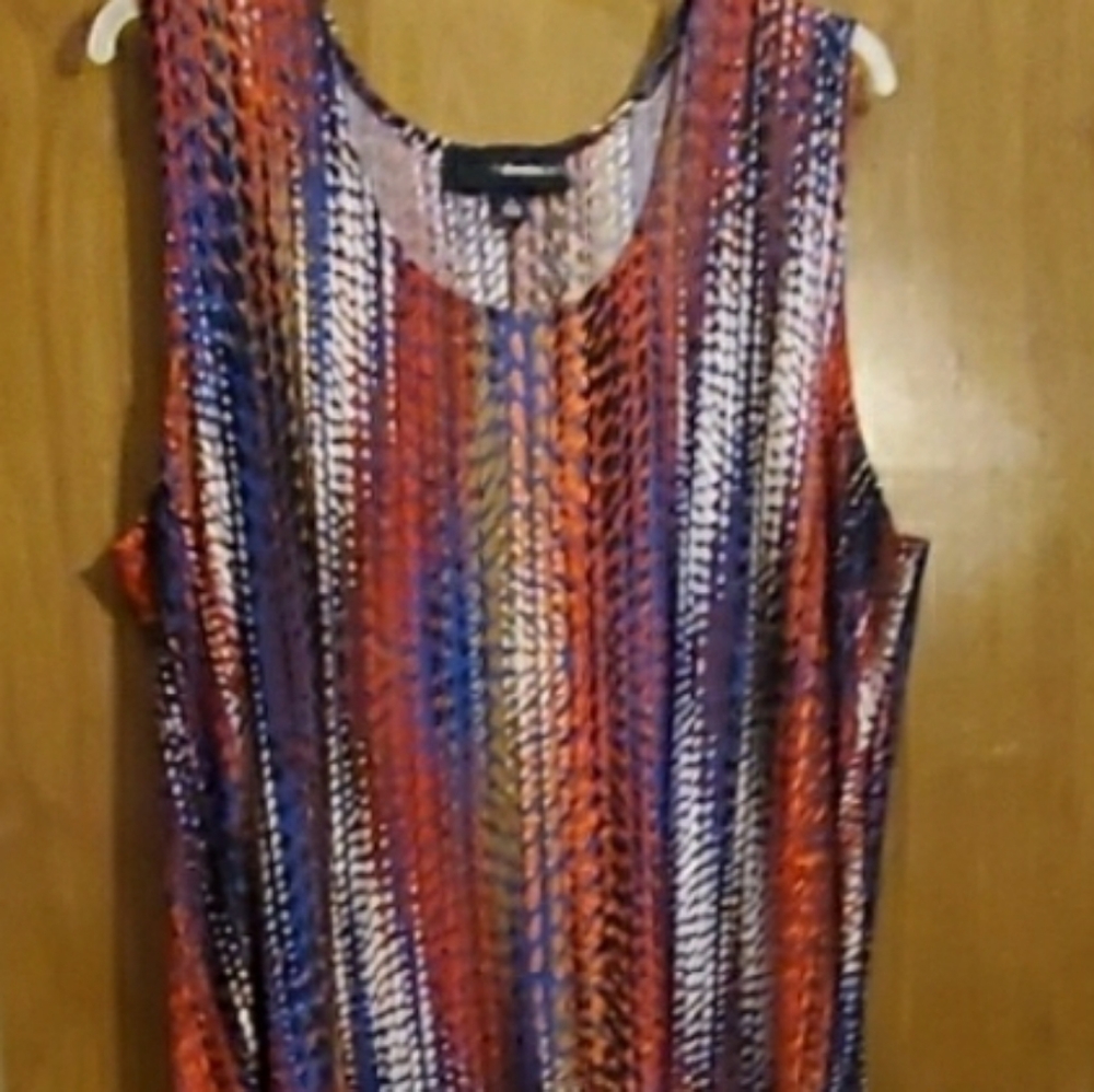 Demin brand maxi dress